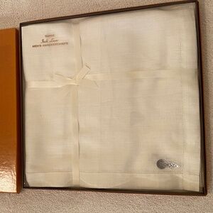 Three Men's Fine Irish Linen Handkerchiefs.